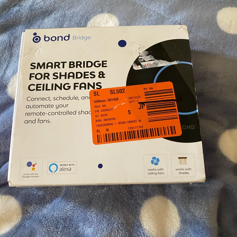 Smart bridge for shades and ceiling fans